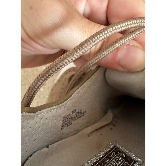 Boys L'amour Luke Leather Saddle Shoes Size 10 White Tan Dress Church Wedding - Picture 8 of 8